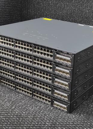 Комутатор Cisco Catalyst WS-C3650-48PS-L (48x Gigabit PoE+)