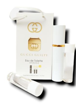 Духи женские 3в1 Gucci Guilty woman 45 мл. (Гучи Гилти)