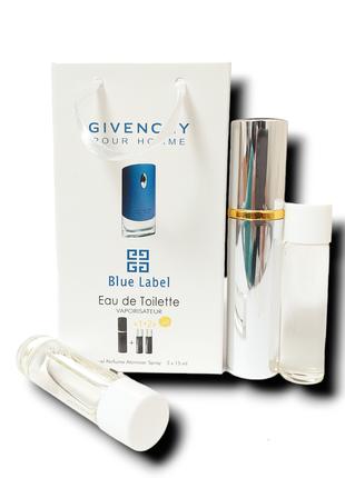 Духи чоловічі 3в1 Givenchy Blue Label 45 мл. (Живанши Блу Лейбл)