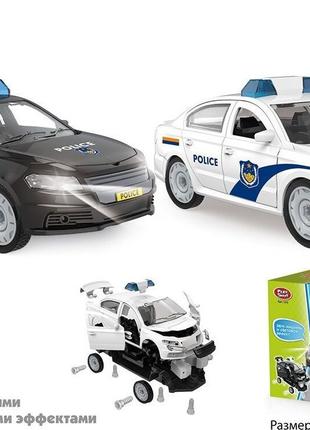 Детский развивающий Машина-конструктор Полиция Play Smart для ...