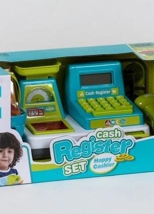 Игровой набор для детей Кассовый апарат 35533 А со сканером и ...