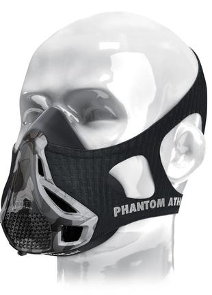 Маска для тренировки дыхания Phantom Training Mask Camo M