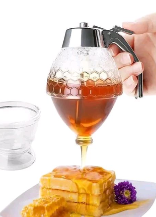 Диспенсер-ємність, дозатор для меду та соусів Honey Dispenser