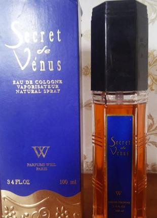 Secret de venus weil, парфюмированный колонь