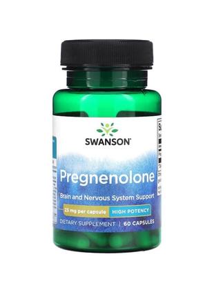 Swanson прегненолон / pregnenolone 25 мг - 60 капсул / сша