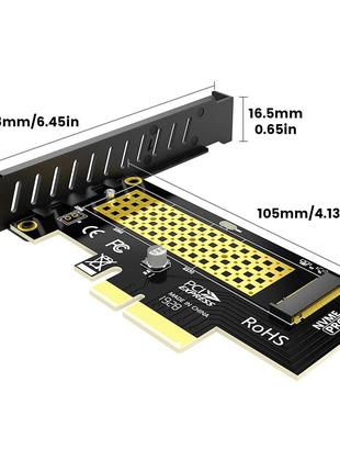 Плата расширения PCIe x4 для SSD M.2 NVME