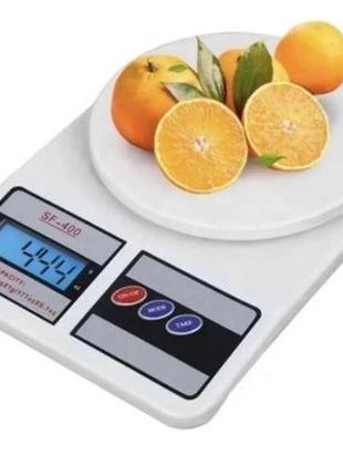Электронные кухонные весы SF-400 на 10 кг