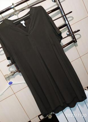 Платье туника вискоза 10 размер от h&amp;m