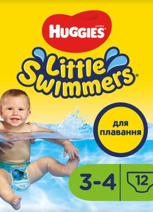 Подгузники Huggies Little Swimmer 3-4 (7-15 кг) 12 шт (3600018...