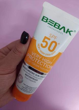 Солнцезащитный крем для тела с spf 50+