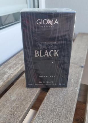 Туалетна вода для чоловіків gioma musky black