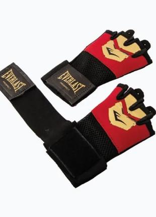 Бинты перчатки для бокса Everlast PROSPECT QUICK WRAPS Красный...
