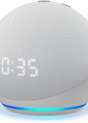 Смарт колонка Amazon Echo Dot with clock 4th Generation