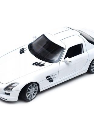 Игрушечная Машинка Металлическая Mercedes-Benz SLS AMG