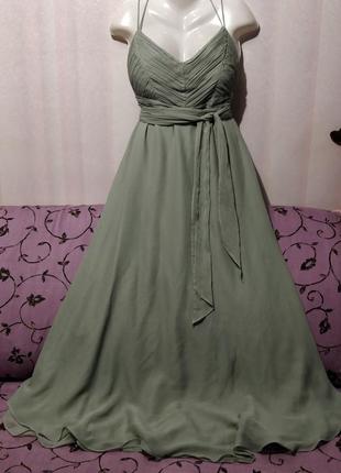 Платье вечернее выпускное в пол (пог 49++см) 70