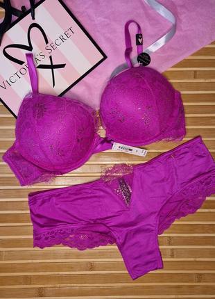 Bombshell push up add 2 cups bra victorias secret