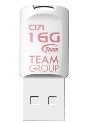 USB флешнакопичувач Team 16 GB C171 White USB 2.0 (TC17116GW01)