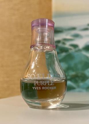 Edp so elixir purple eau de parfum yves rocher мініатюра перши...