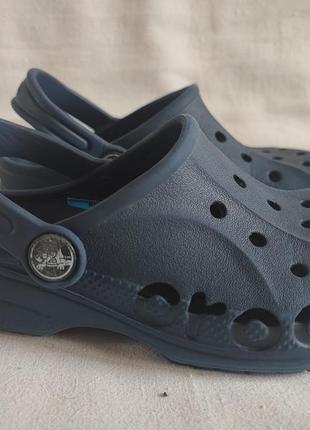 Детские шлепанцы босоножки crocs. размер 30 (19 см)