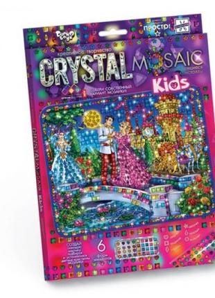 Набор для креативного творчества "CRYSTAL MOSAIC KIDS", "Золушка"