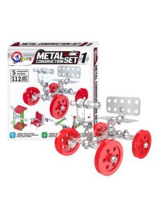 Конструктор "Metal Set", 112 деталей