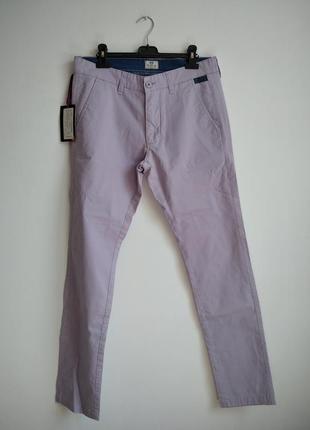 Фиолетовые женские штаны 48 размер