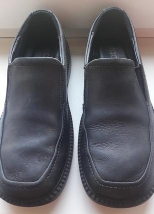 Туфлі ECCO чорні з натуральної шкіри 37 розмір