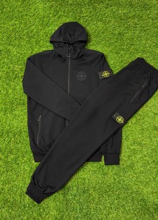 Мужской спортивный костюм stone island