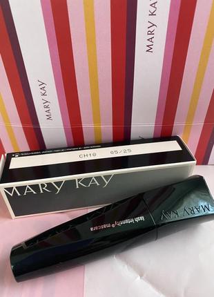 Туш для вій lash intensity, чорна від mary kay