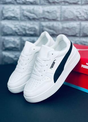 Чоловічі кросівки Puma, зручні білі кроси Пума 36-45