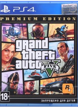 Игра Grand Theft Auto V (GTA 5): Premium Online Edition (PS4, ...