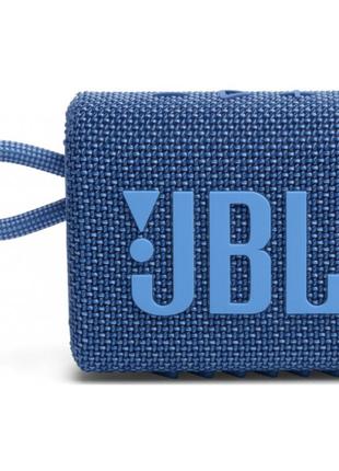 Портативная акустика JBL GO 3 Eco Blue