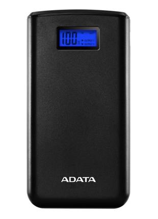 Зовнішній акумулятор ADATA PowerBank S20000D 20000 mAh Black (...