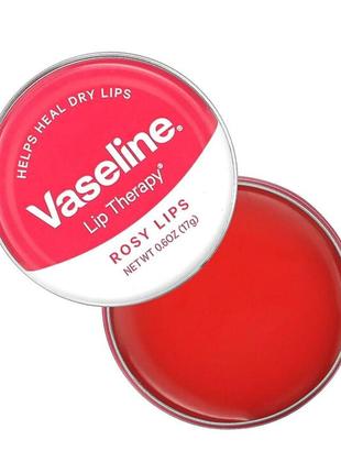 Vaseline lip therapy, рожеві губи, 17 г (0,6 унції)