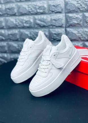 Кроссовки мужские nike air, белые универсальные кроссы найк 36-45