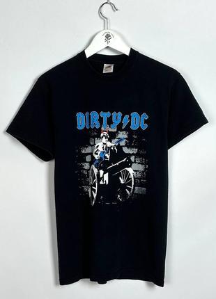 Dirty dc футболка ac/dc rock рок мерч