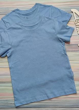 Голубая футболка - набор george р. 5-6 лет