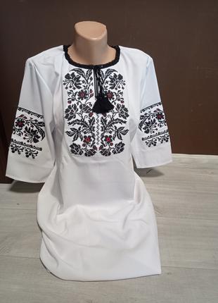 Детское белое платье для девочки подростка УкраинаТД на 12-18 лет
