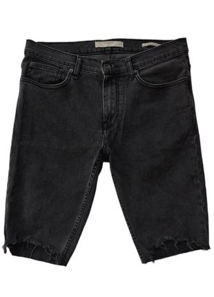 Шорты рванки mango man jude skinny 30