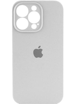 Чехол Silicone Case Square iPhone 13 Pro Max White (8)