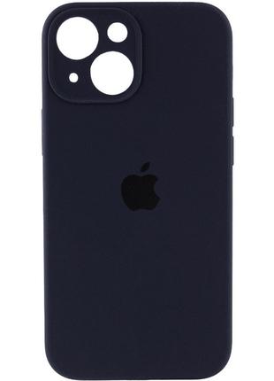 Чехол Silicone Case Square iPhone 14 Plus Navy Blue (7)