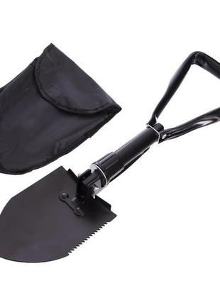 Лопата туристична багатофункціональна shovel 009, міні лопата ...