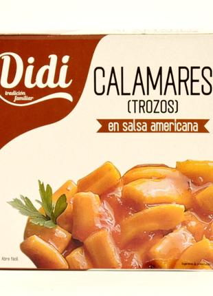 Кальмари в американському соусі Didi 266 г Іспанія