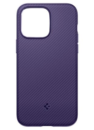 Чохол Spigen Mag Armor MagFit Matte iPhone 14 Фіолетовий