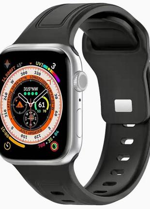 Ремінець для Apple Watch 42/44/45/49 мм (чорний)