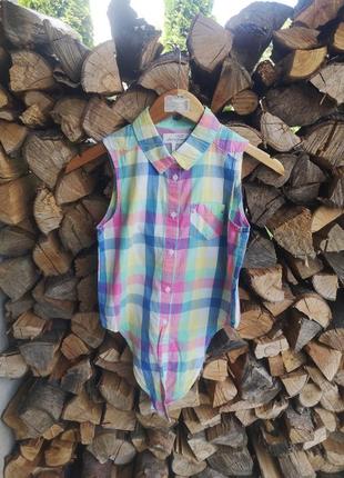 Блузка рубашка logg h&m на 10-11 років блуза сорочка на зав'яз...