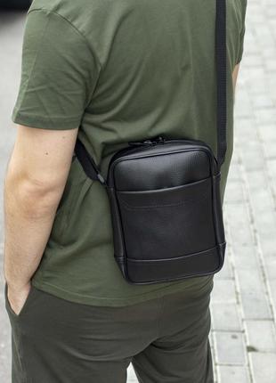 Качественная стильная мужская сумка-барсетка jupiter (мессендж...