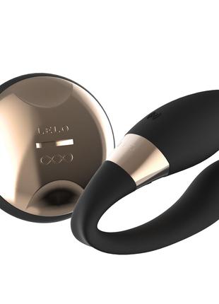 Вібратор для пар LELO Tiani Duo Black, 2 мотори, пульт ДК