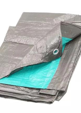 Тент 100 г/м2 "Grey" 3 мх4 м тарпауліновий тент від дощу