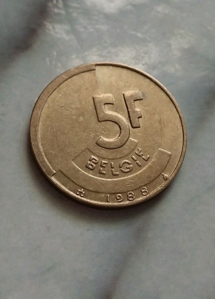 Монета Бельгії